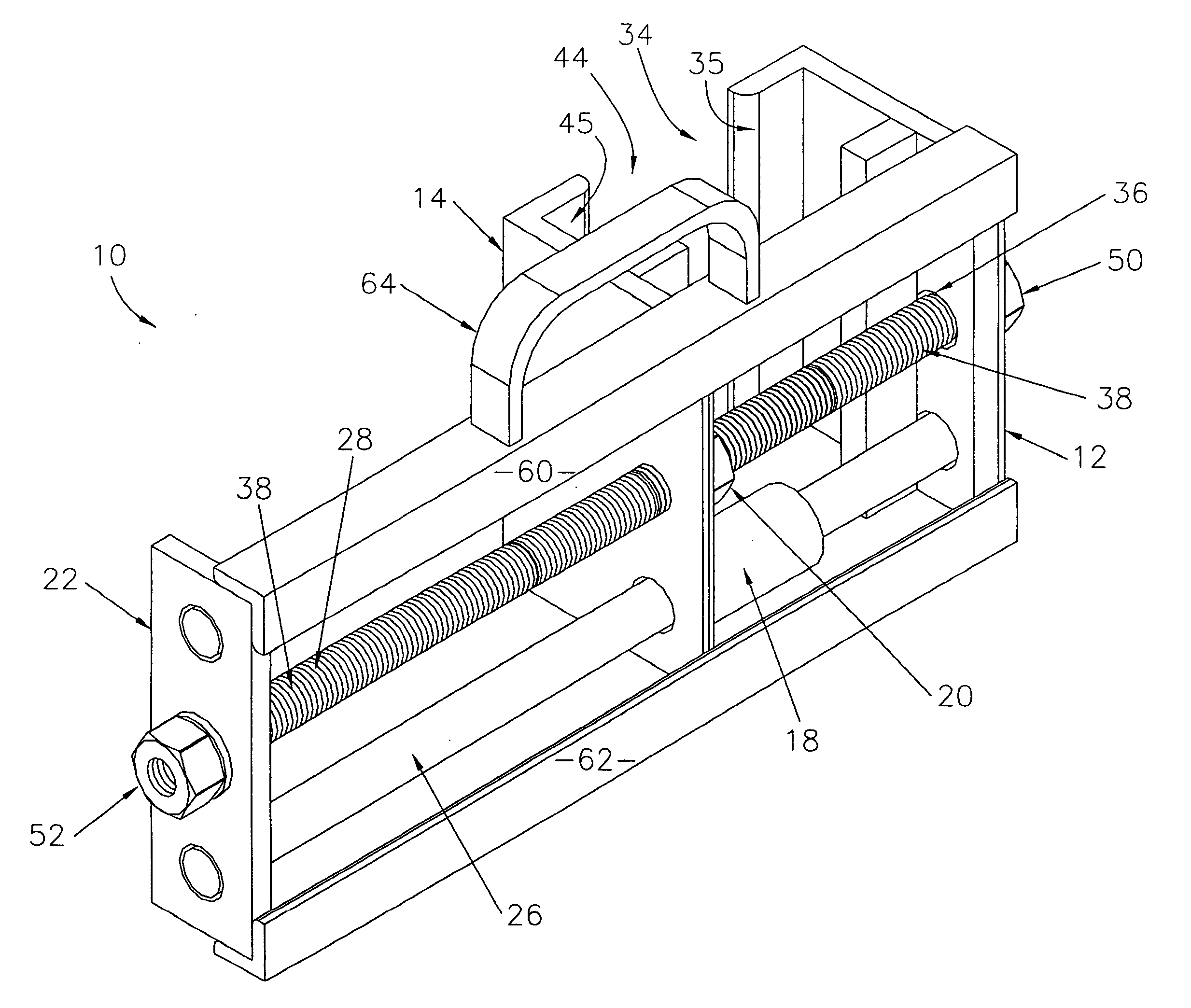 Device for facilitating connection of terminal ends of vehicle track to form closed loop