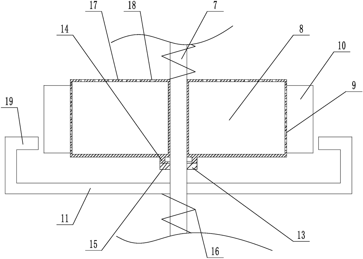 Layered fish feeding structure