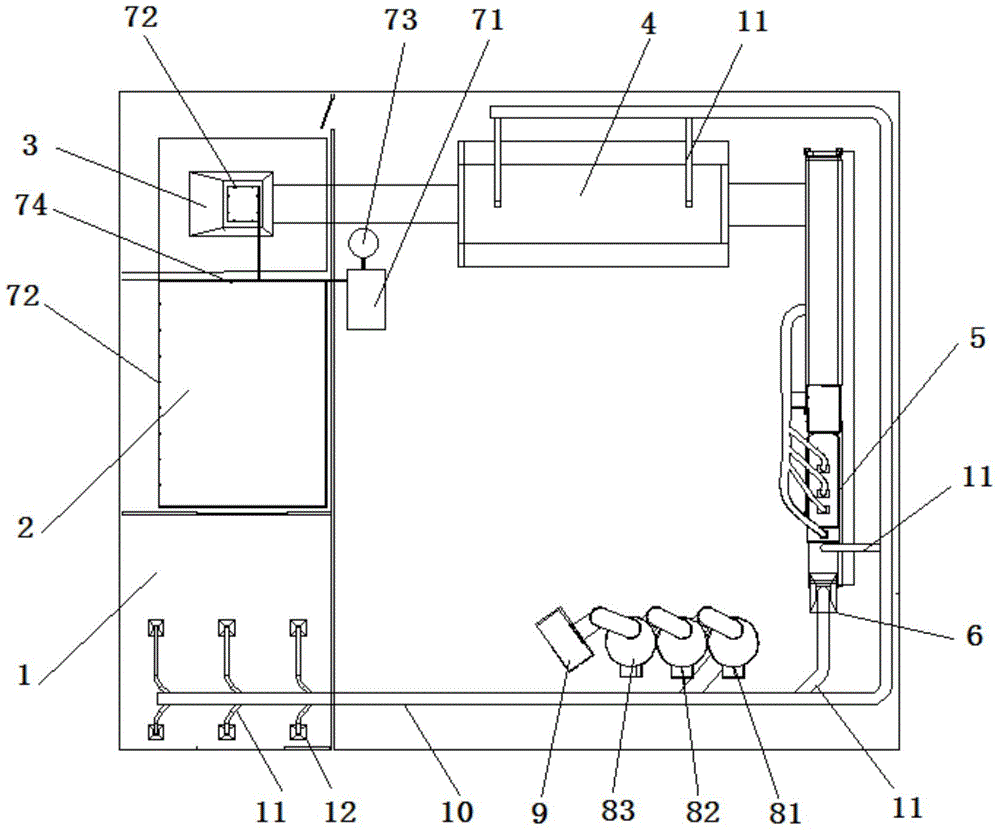 Deodorizing method and deodorizing device used for municipal household refuse-derived fuel production