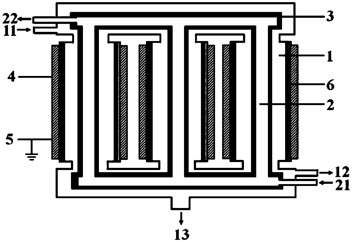 Multi-reaction-tube plasma device and method for decomposing hydrogen sulfide