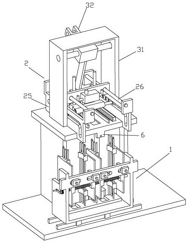 A fully automatic punch synchronous sheet conveying mechanism