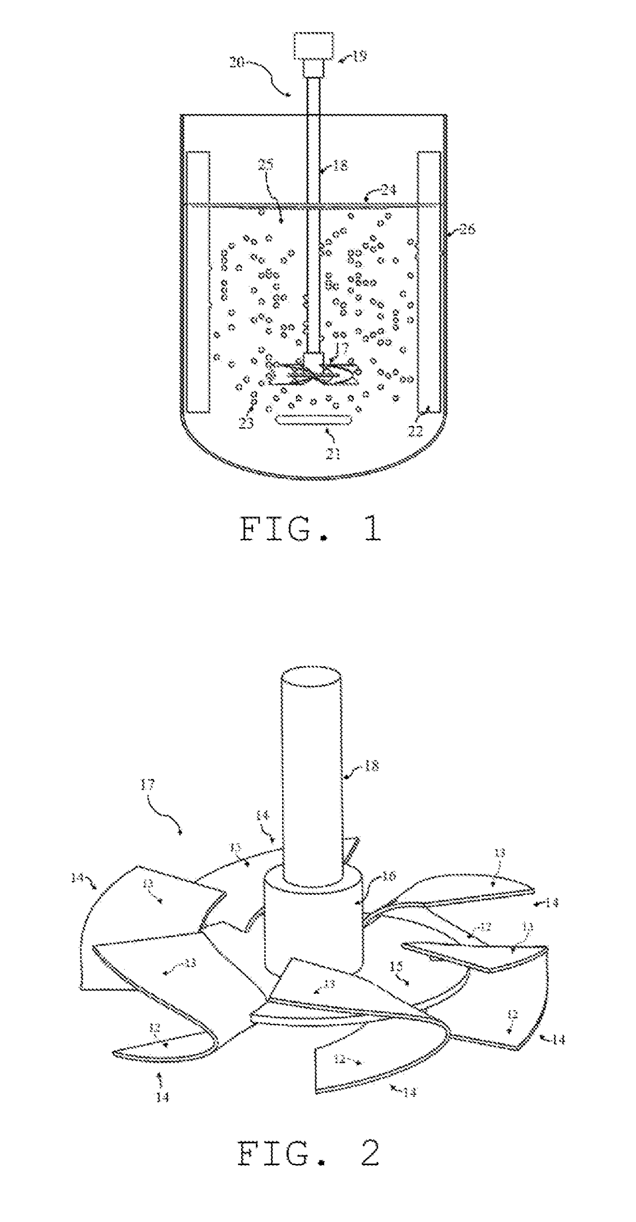 Gas-Liquid Dispersion Impeller Assembly With Annular-Sector-Shaped Concave Blades