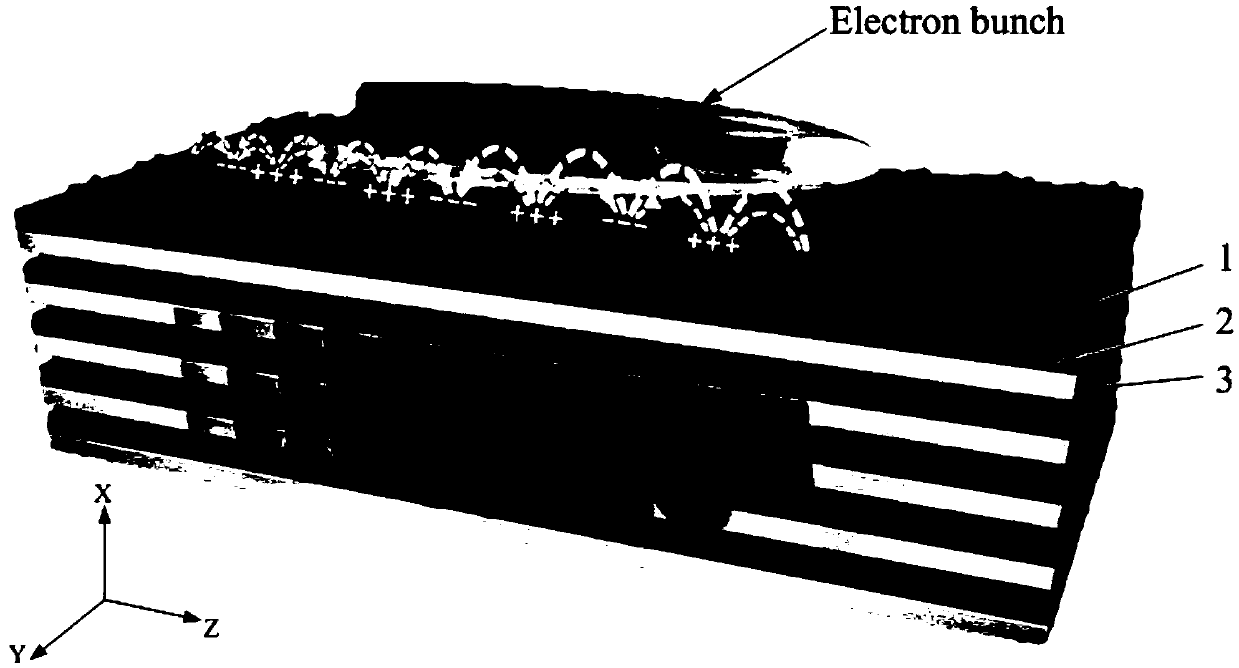 Design method of high power emitter based on catastrophic topological state