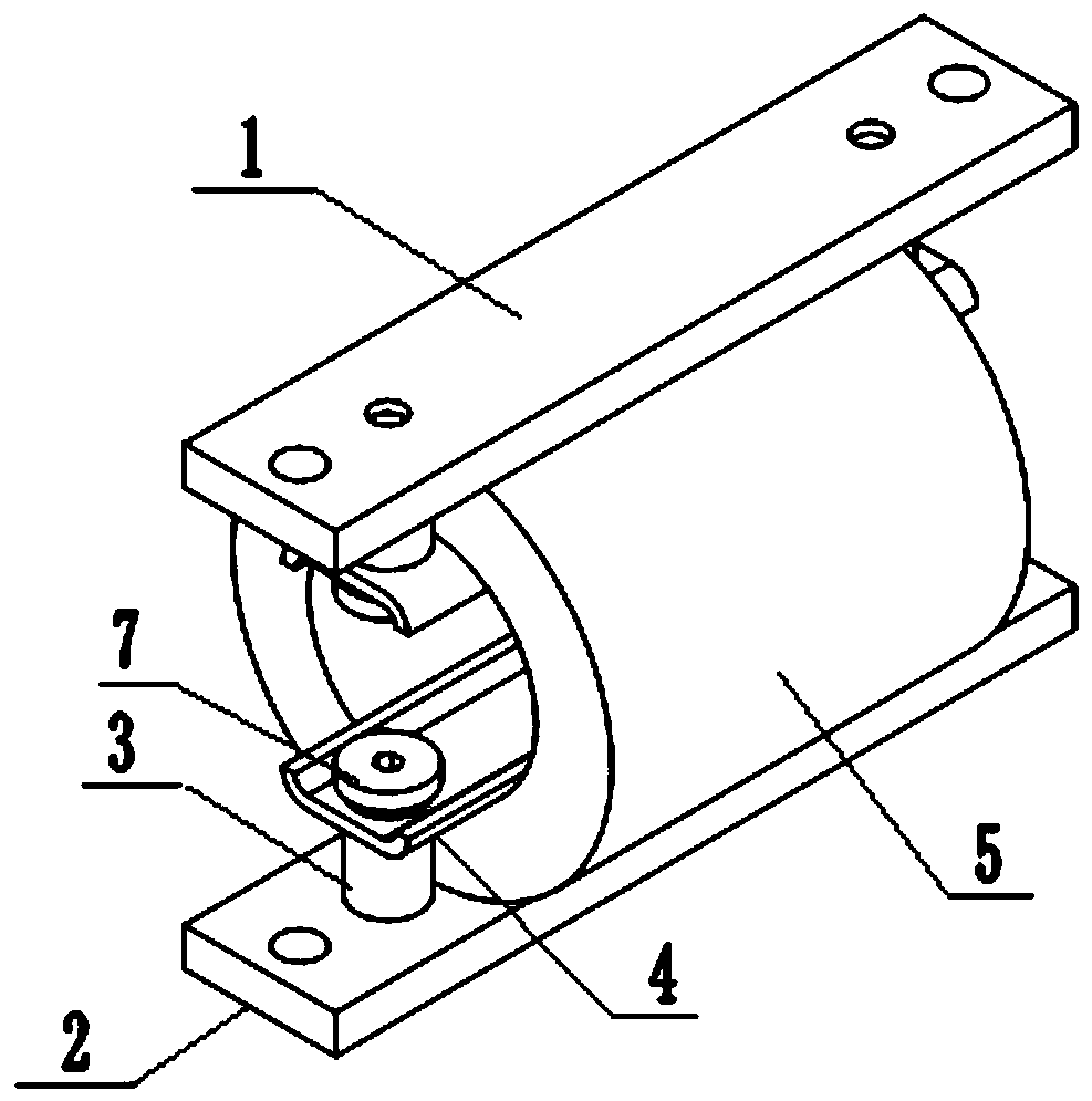 Annular metal rubber vibration isolator and vibration isolation system thereof