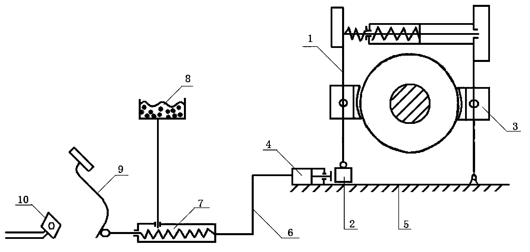 Electrical interlock and random speed adjustment mechanism of hoister