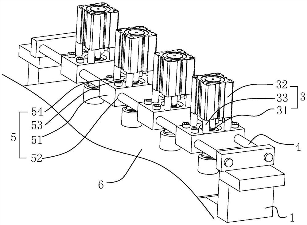 Punching mechanism of film bag making machine