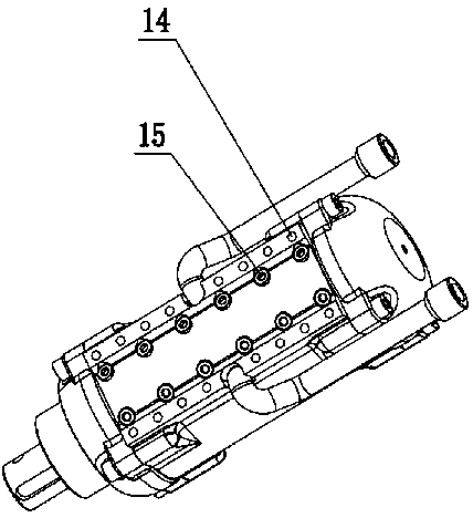 Swinging type hydraulic cylinder