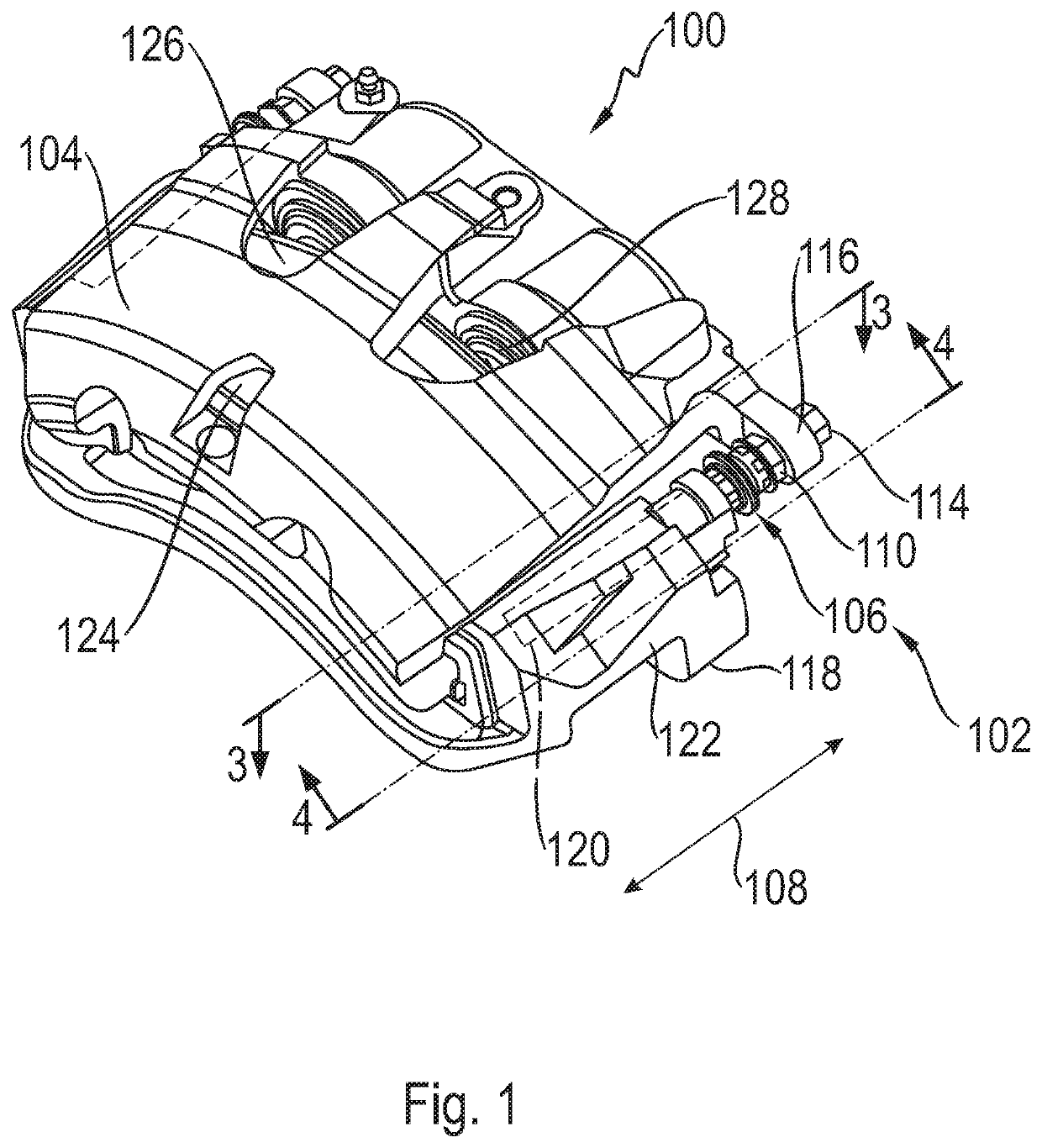 Sliding mechanism for guide pins of a disc brake assembly