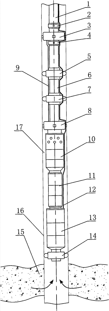 Large-discharge electric submerged screw pump oil extracting equipment