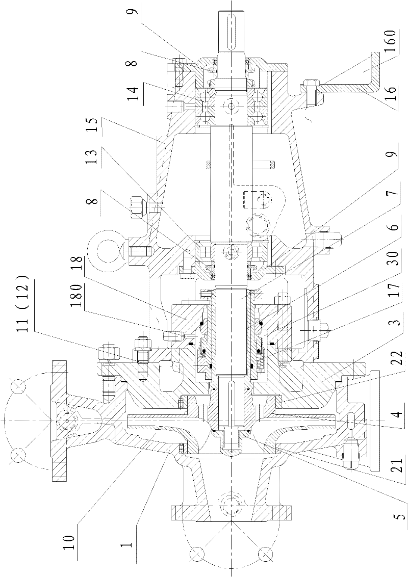 Boric acid delivery pump for nuclear power station