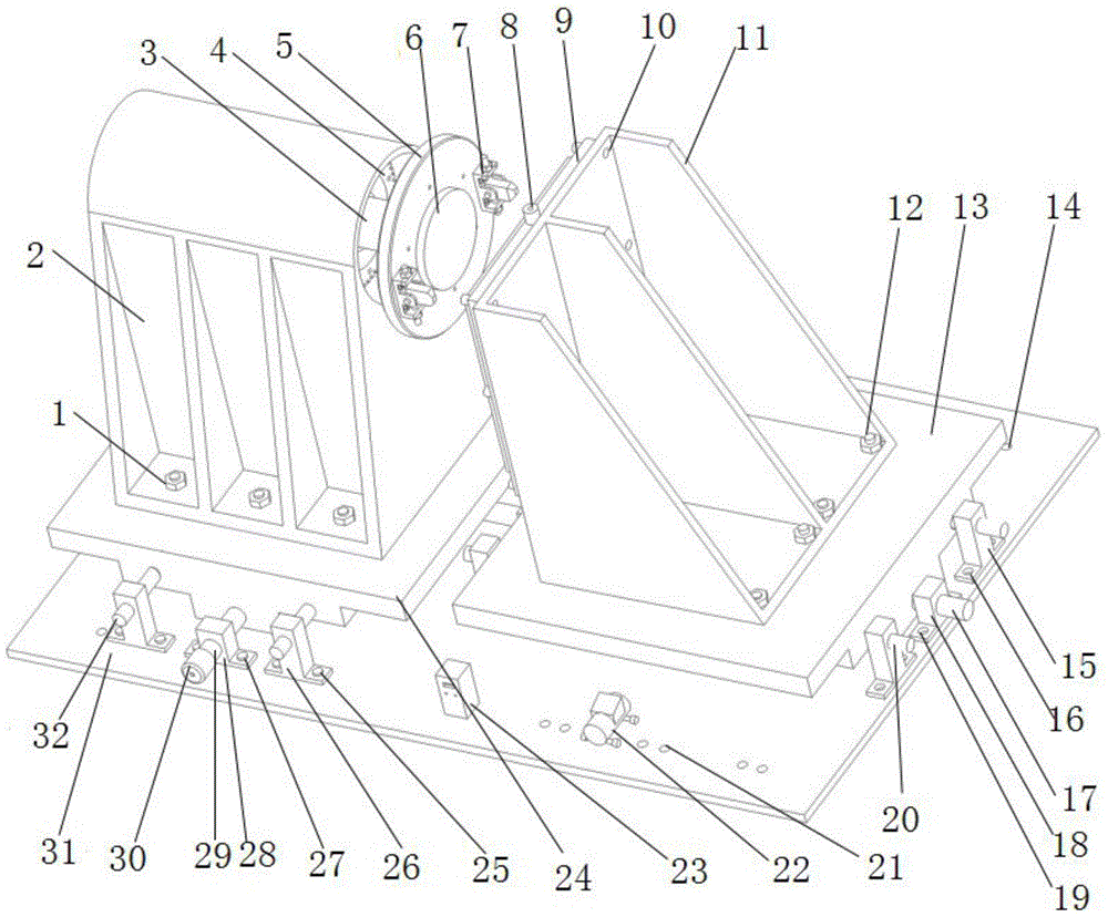 KDP crystal material single point diamond fly cutting device