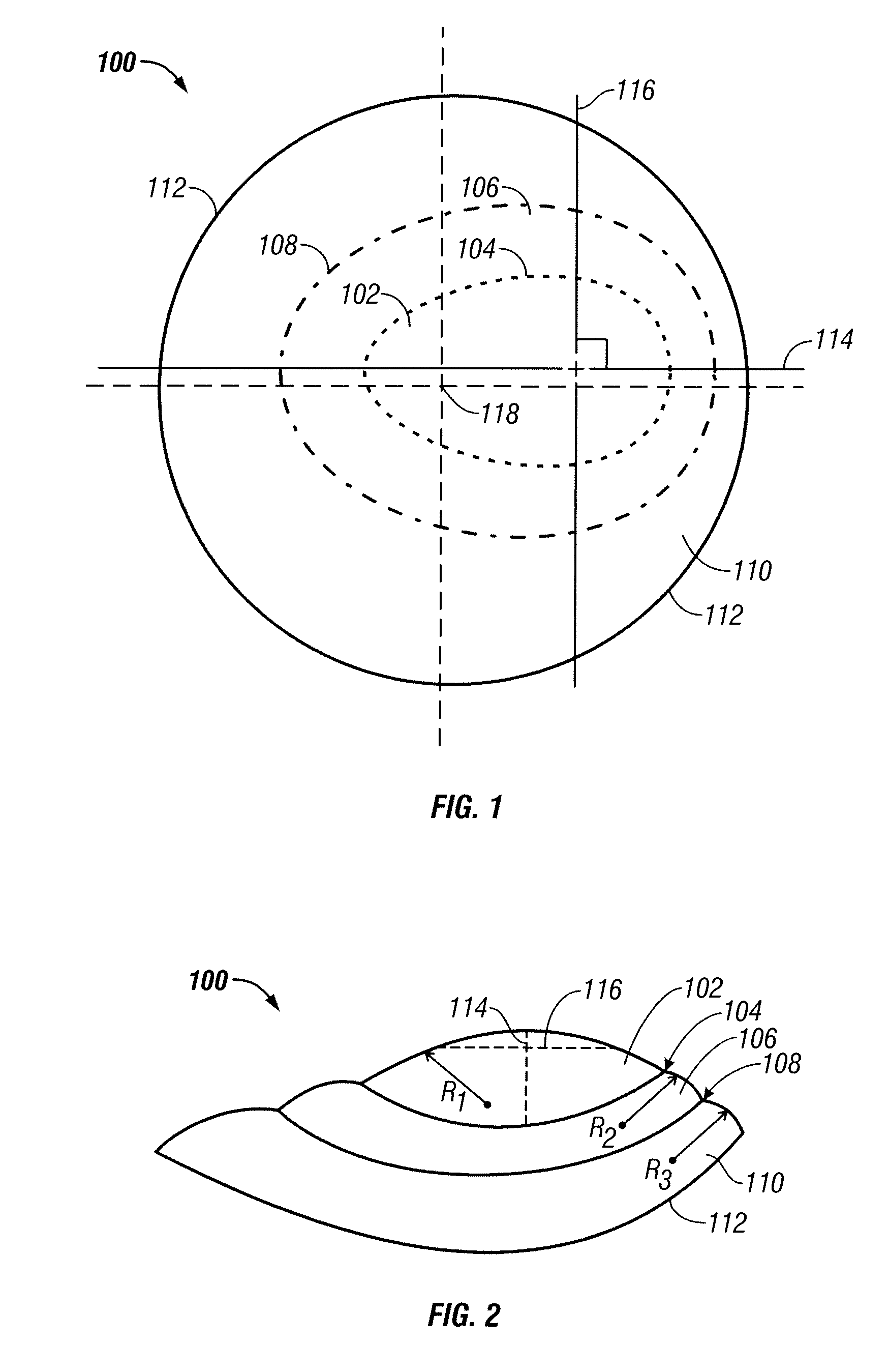 Contact lens for keratoconus