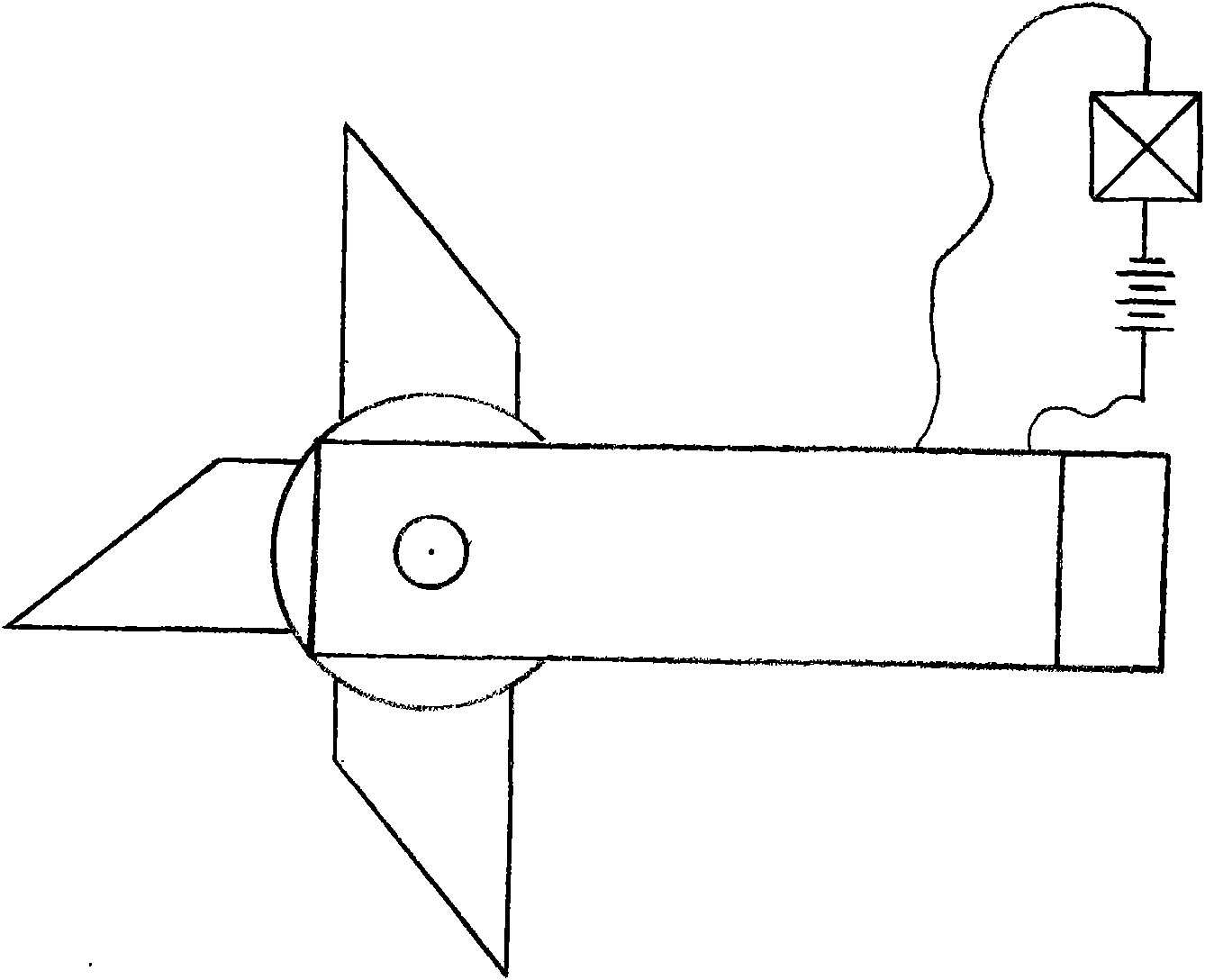 Magnetic control power machine