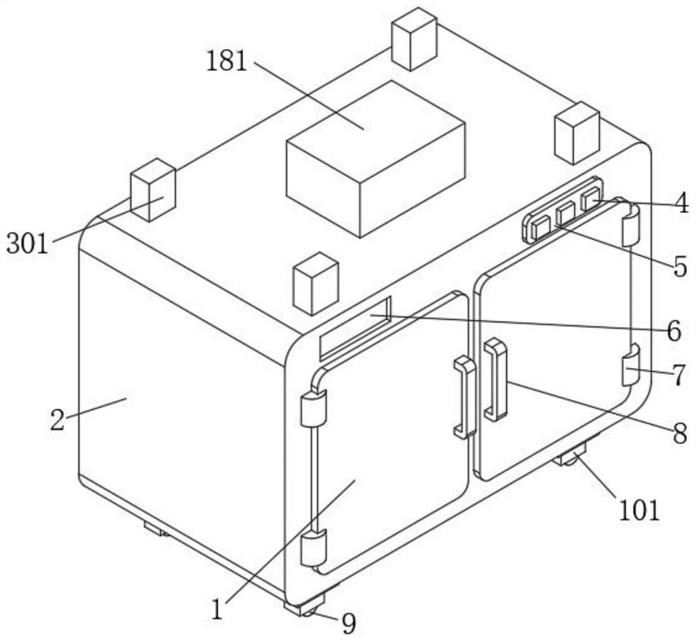 High and low temperature damp heat test box