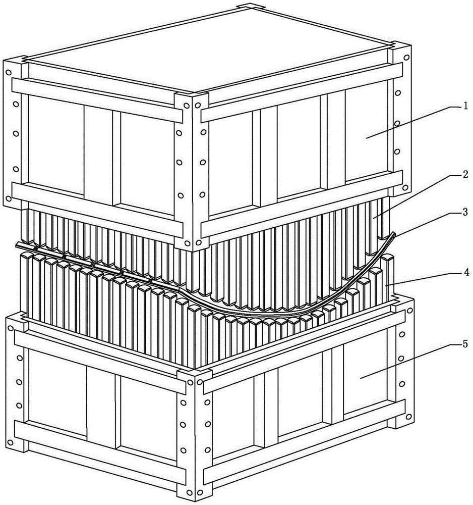 Multi-point forming method of aluminum alloy aircraft integral wall panel