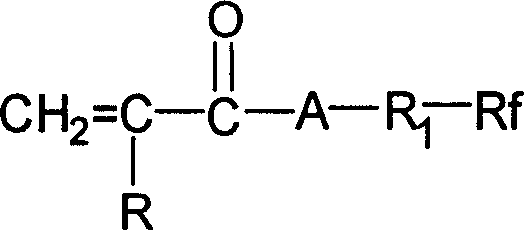 Shell-core type fluoride containing emulsion