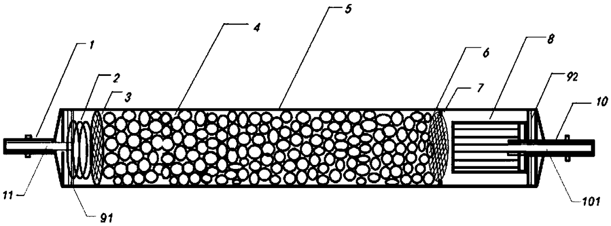 Energy saving and emission reduction fuel saving device