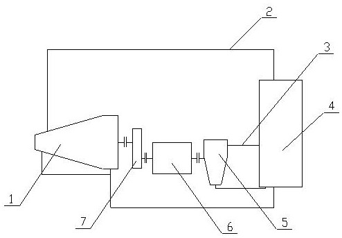 A method and device for sintering vertical cooling main extraction steam-electric dual-drive waste heat regeneration power generation