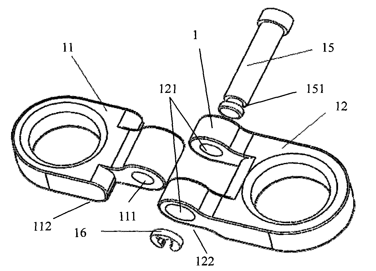 Epiphysis retardant built-in 8-shaped steel plate and application thereof