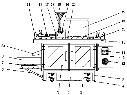 Automatic gas nail assembling equipment with high safety performance