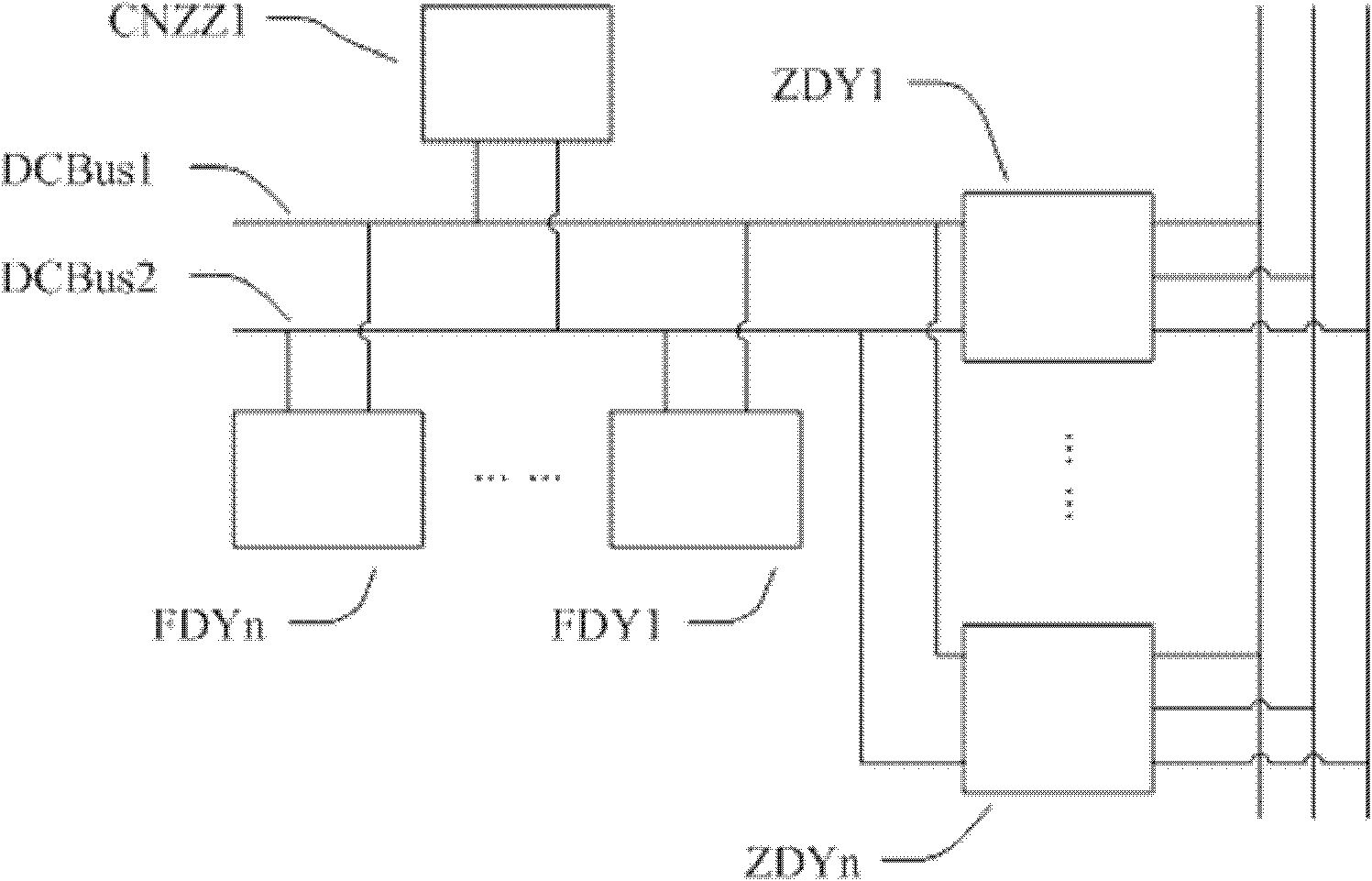 Centralized generating set of renewable energy source