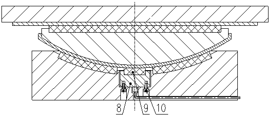 A vertical force-measuring bridge bearing and its force-measuring method