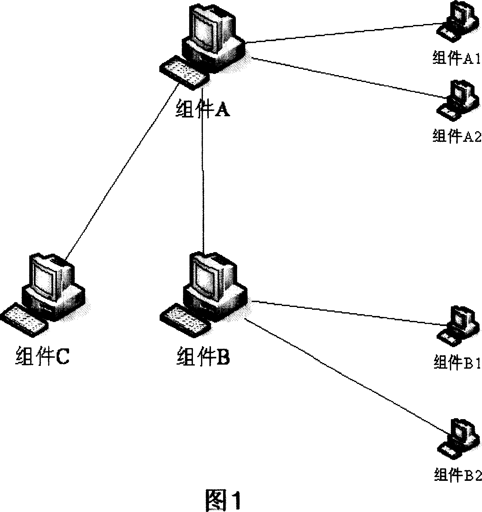 Distributed upgrading method for centralization management mode