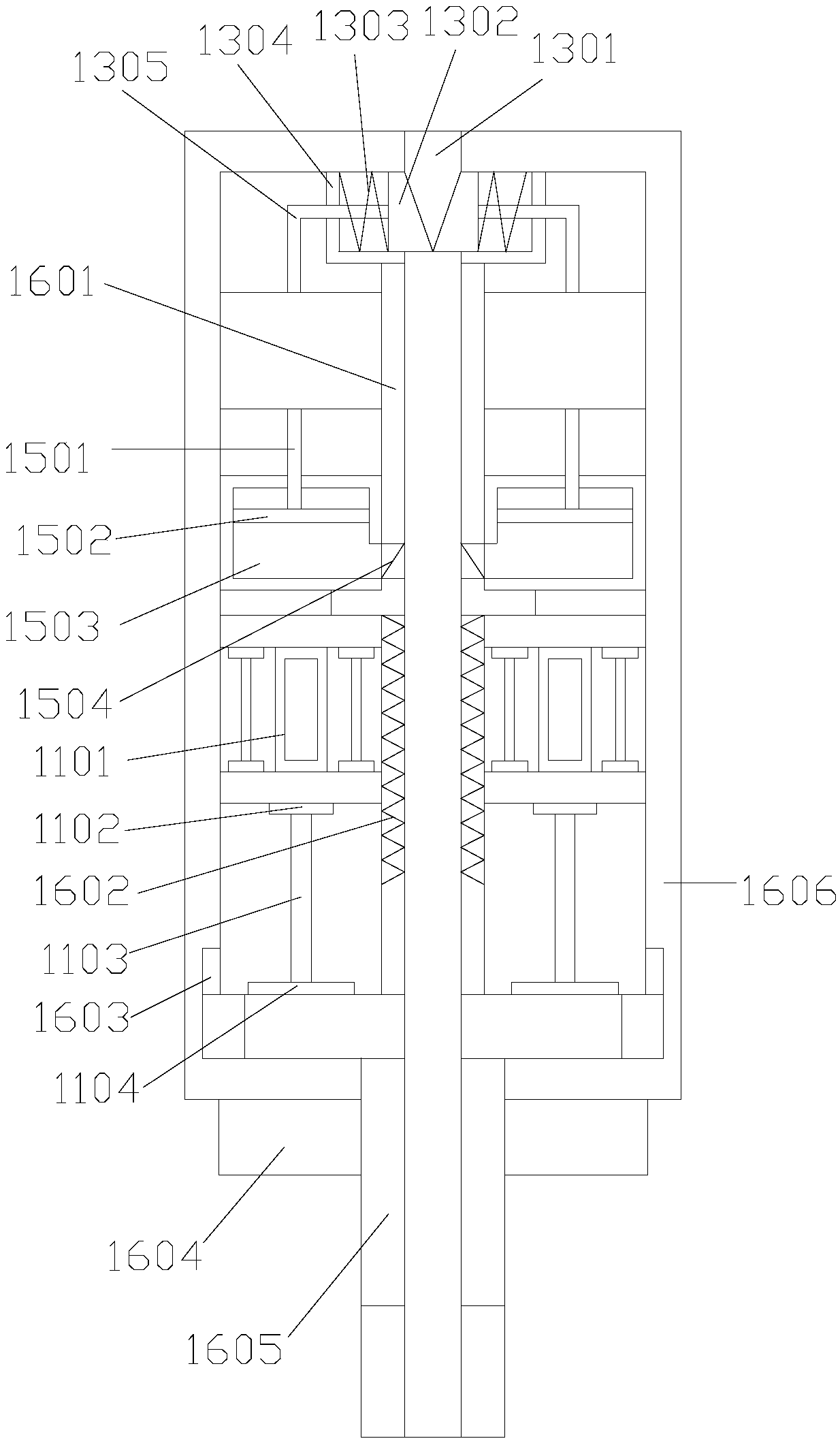 Automatic filling device for cosmetics