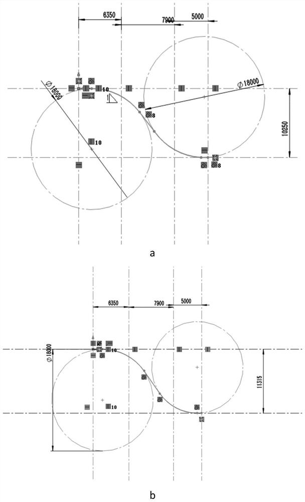 Manufacturing and mounting method for S-shaped bent pipeline of large sintering flue