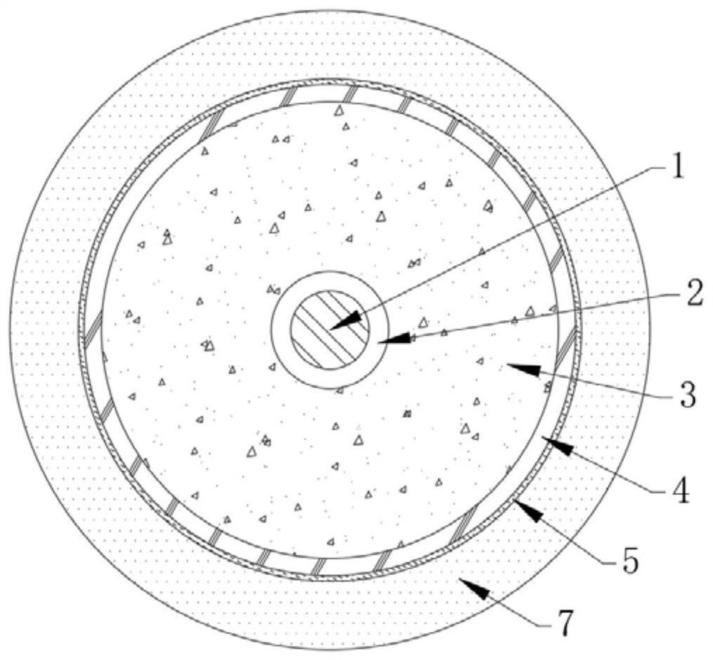 Flexible soft shielding cable and preparation method thereof