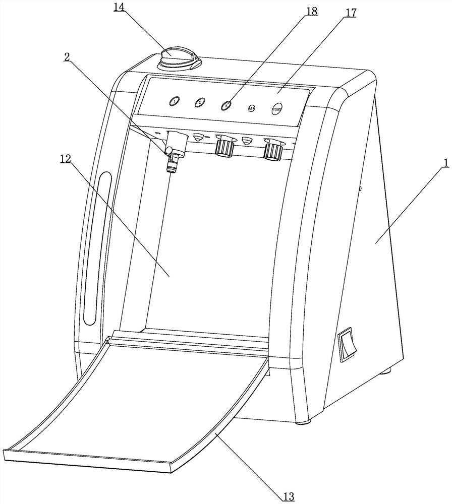 Dental handpiece lubricator