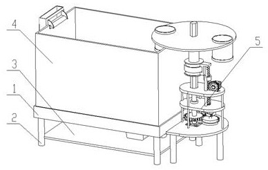 A zebrafish training device