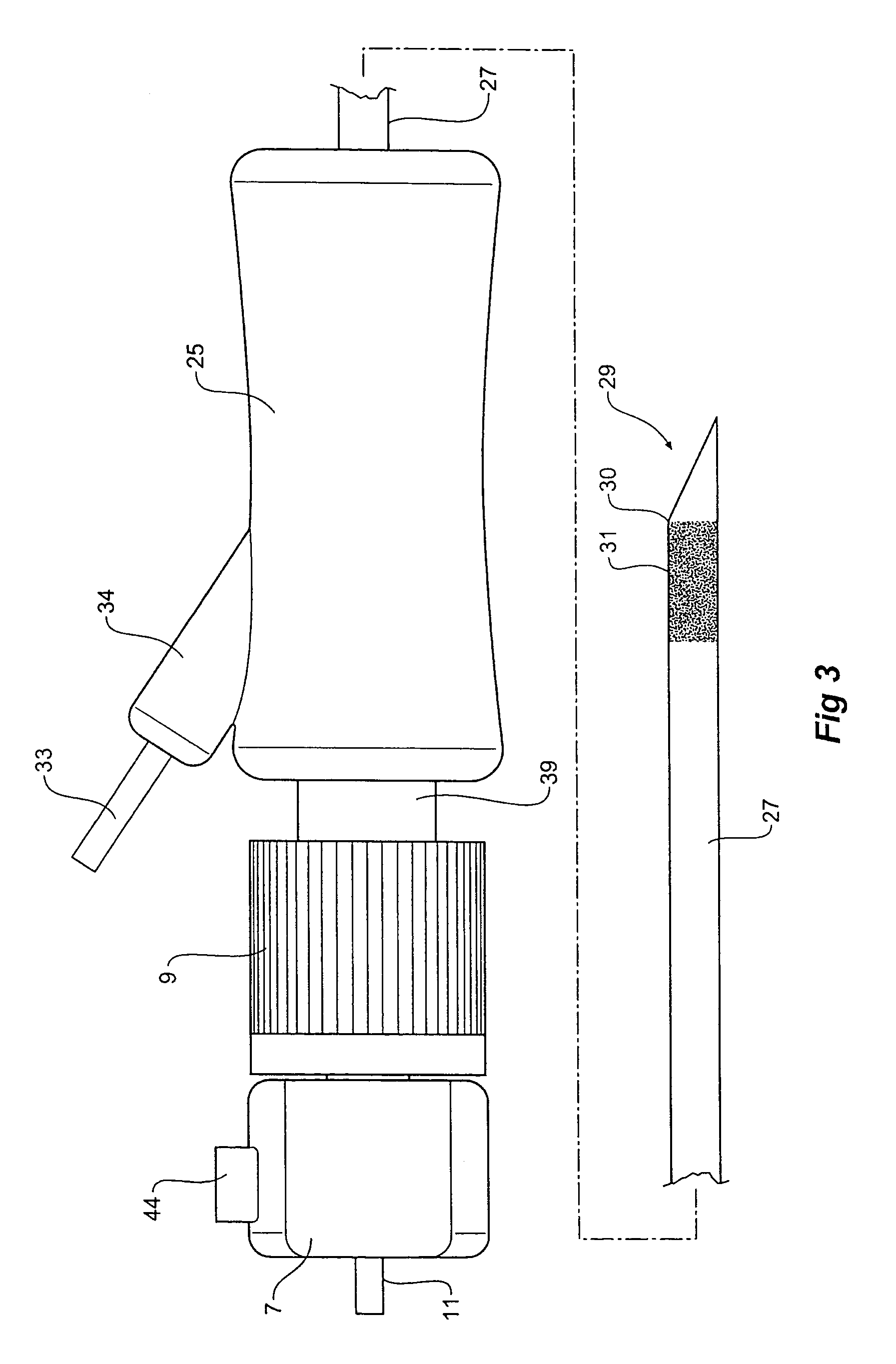 Aspiration and flushing needle