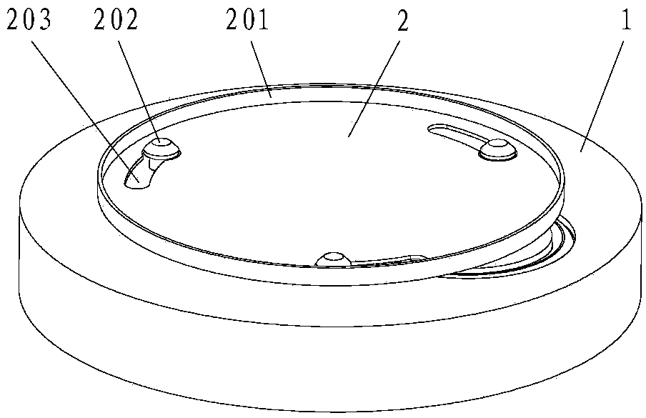 Surface-mounted ultrathin ceiling sound box without hole