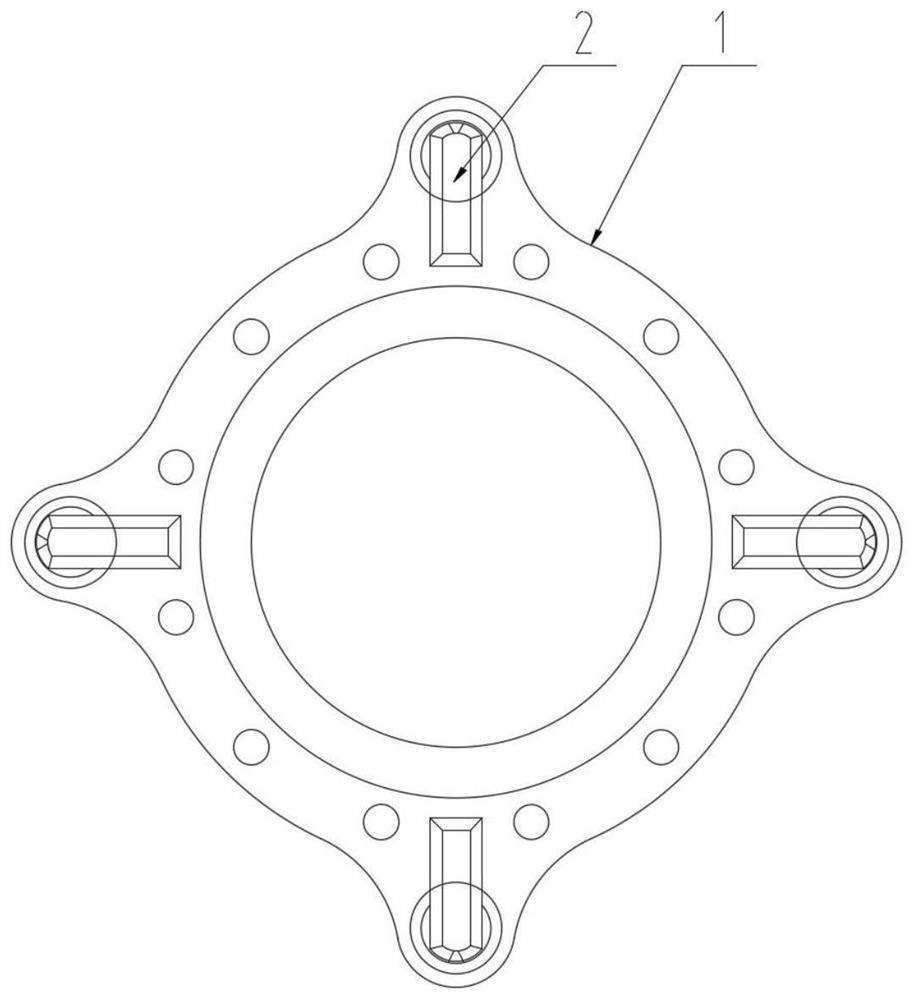 Efficient quick connecting device and quick connecting method