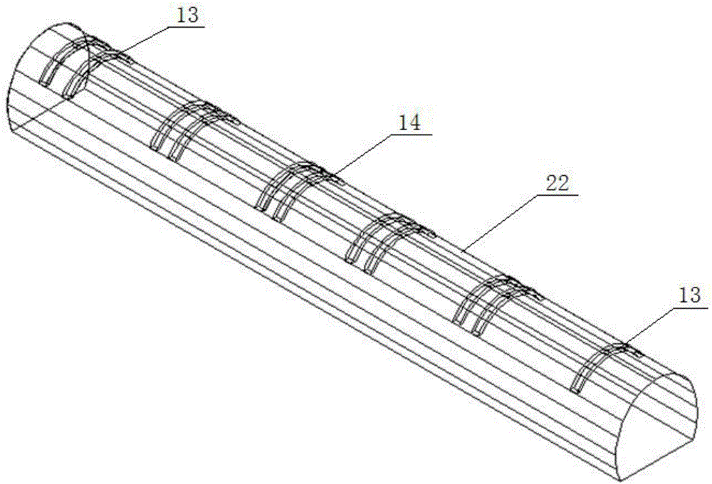 Air curtain heat preservation heating system for tunnels in cold region