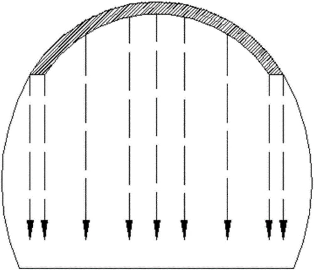 Air curtain heat preservation heating system for tunnels in cold region