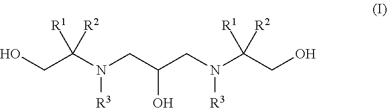 Polyhydroxy-diamines as multi-functional additives for paints, coatings and epoxies