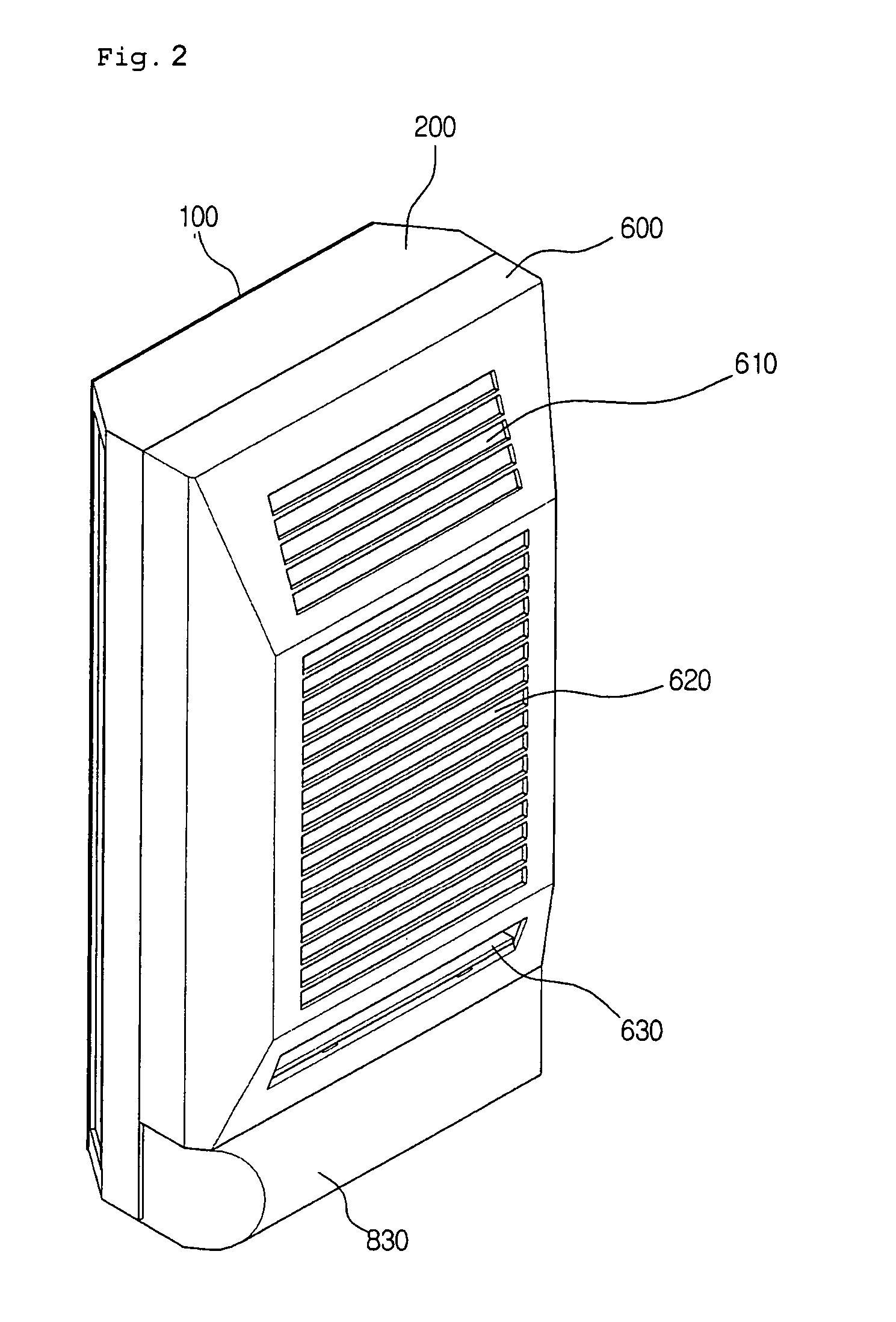 Indoor unit in air conditioner