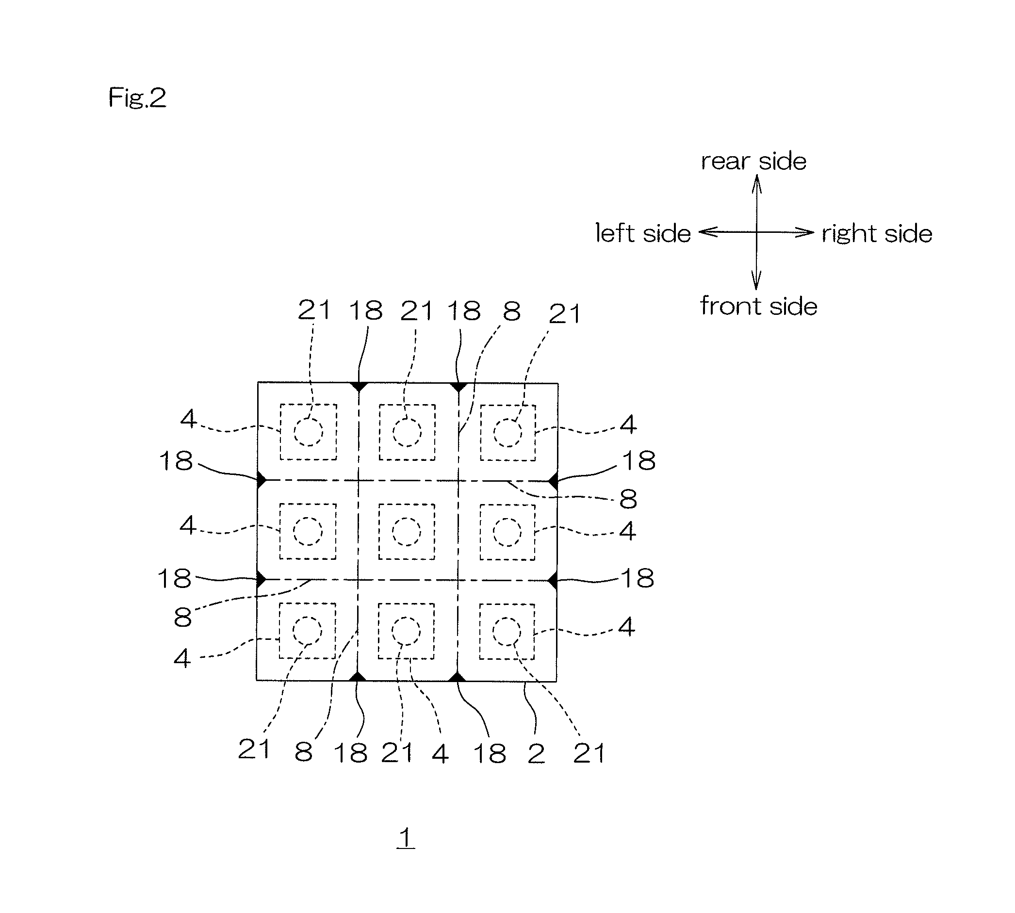 Encapsulating sheet-covered semiconductor element, producing method thereof, semiconductor device, and producing method thereof