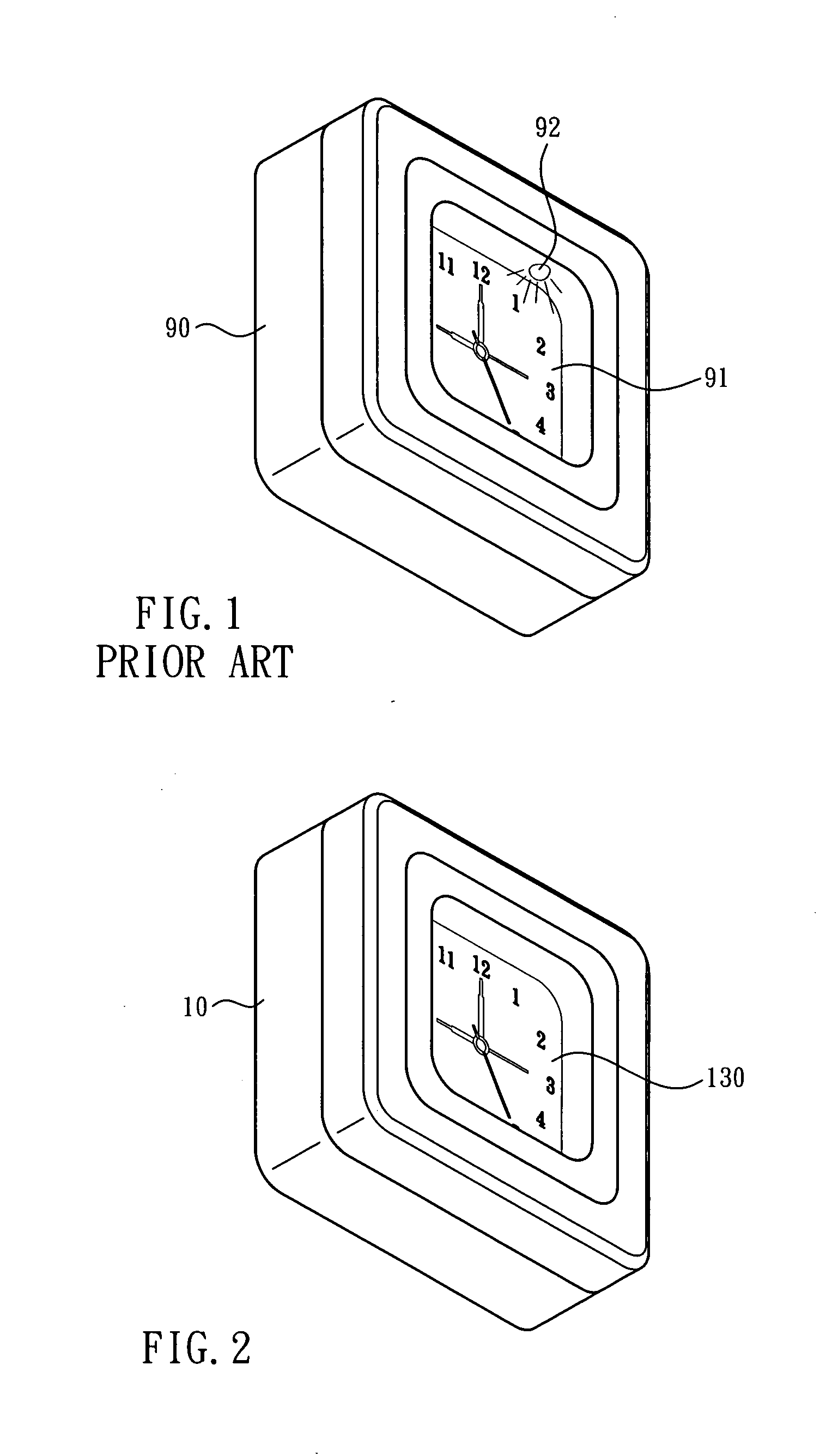 Indicator timepiece having light diffusing effect