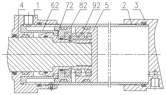 Closed Automatic Locking Mechanism of Elastic Claws for Hydraulic Cylinders