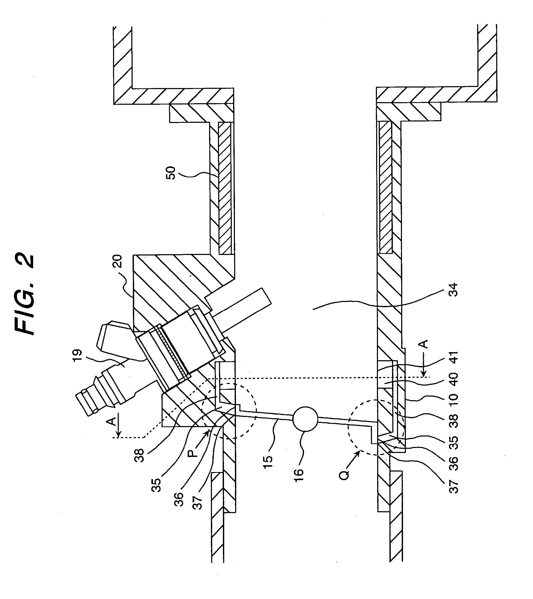 Fuel-heating type fuel injection apparatus and internal combustion engine