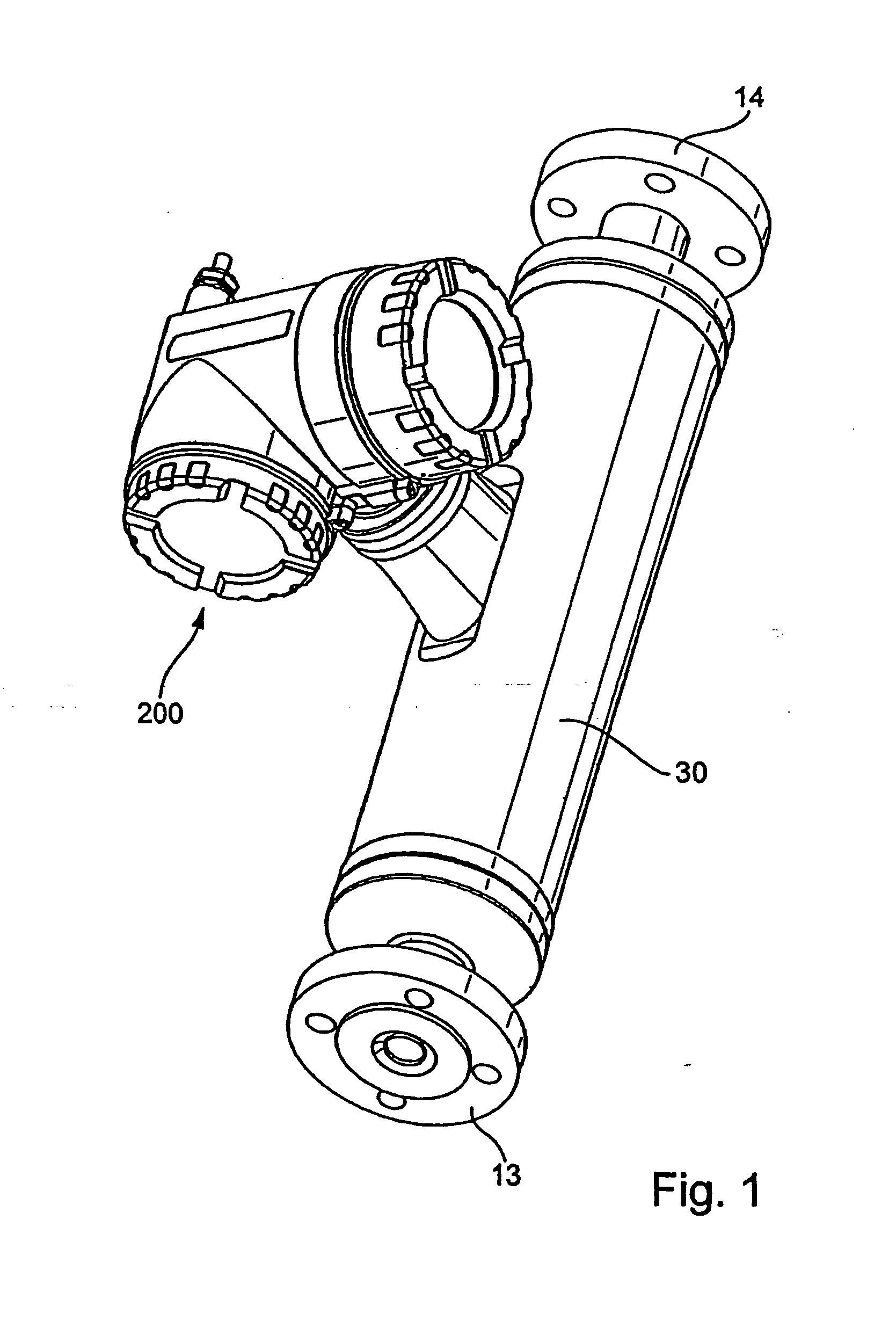 Measuring transducer of vibration-type