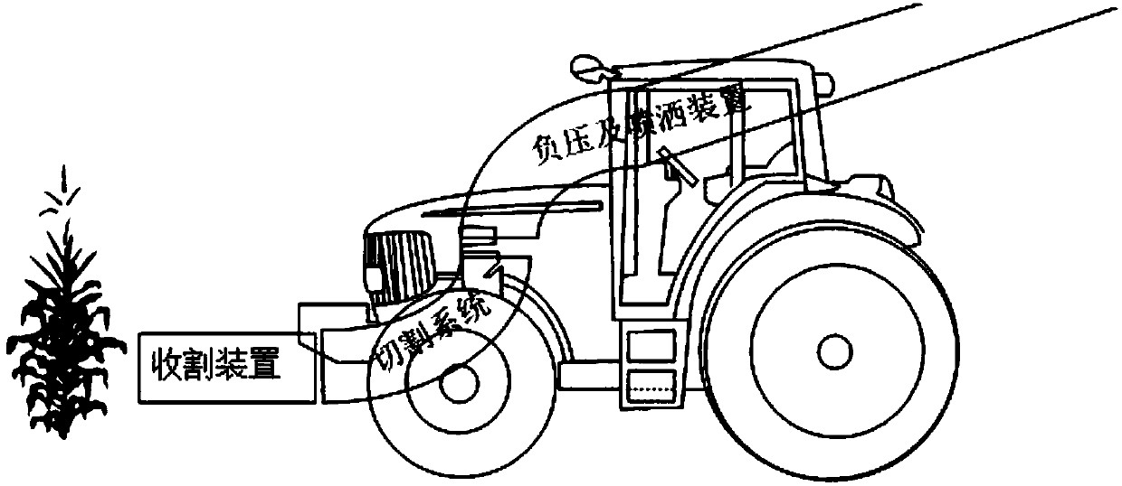 A mechanical device for returning crop straws to the field by cutting straws