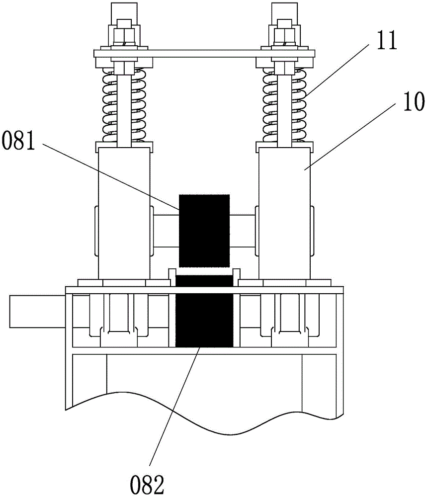 Bamboo carding machine