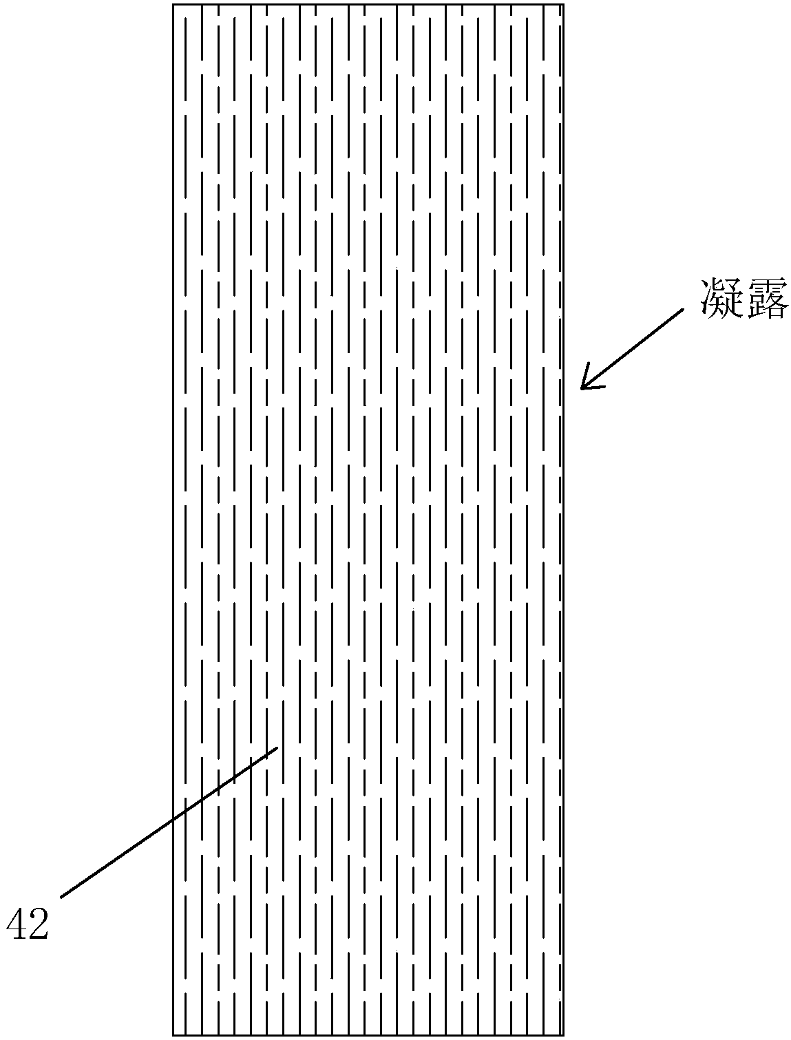 Waterproof and moisture permeable cloth with three-dimensional structure, production method and wall structure