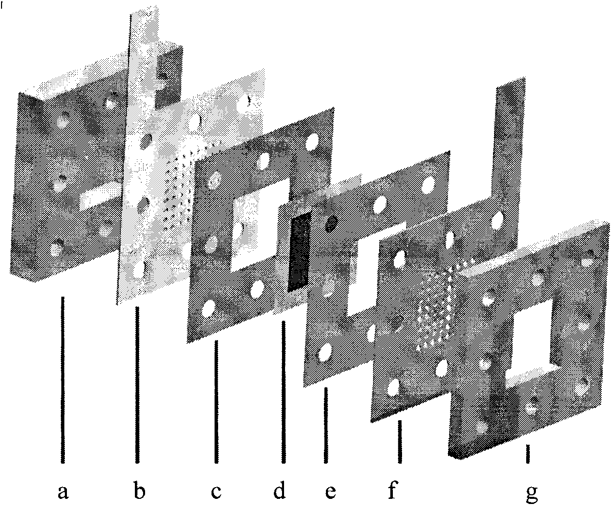 Cathode structure of membrane electrode assembly of direct alcohol fuel cell and manufacturing method