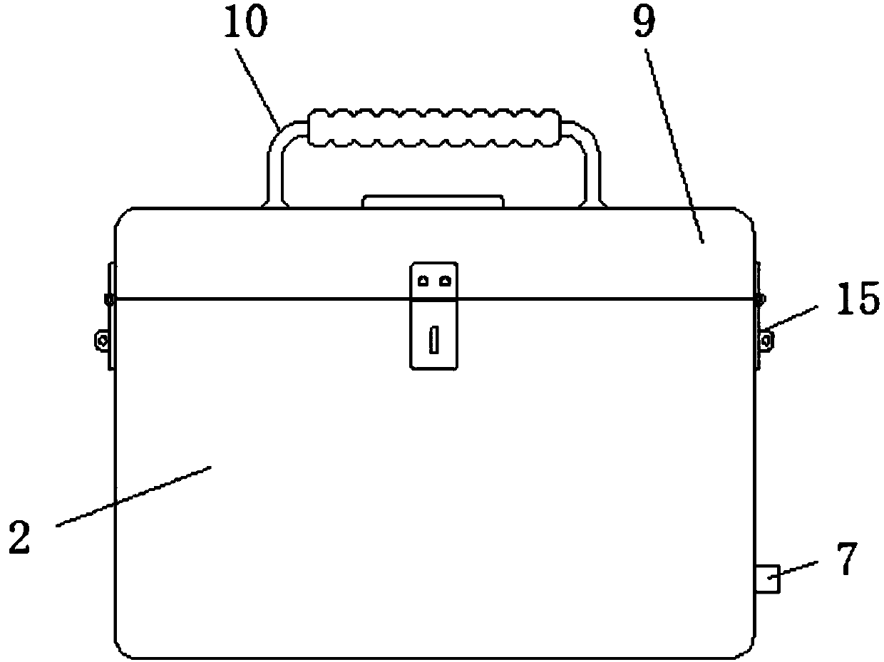 Biological temperature control carrying box based on technical services