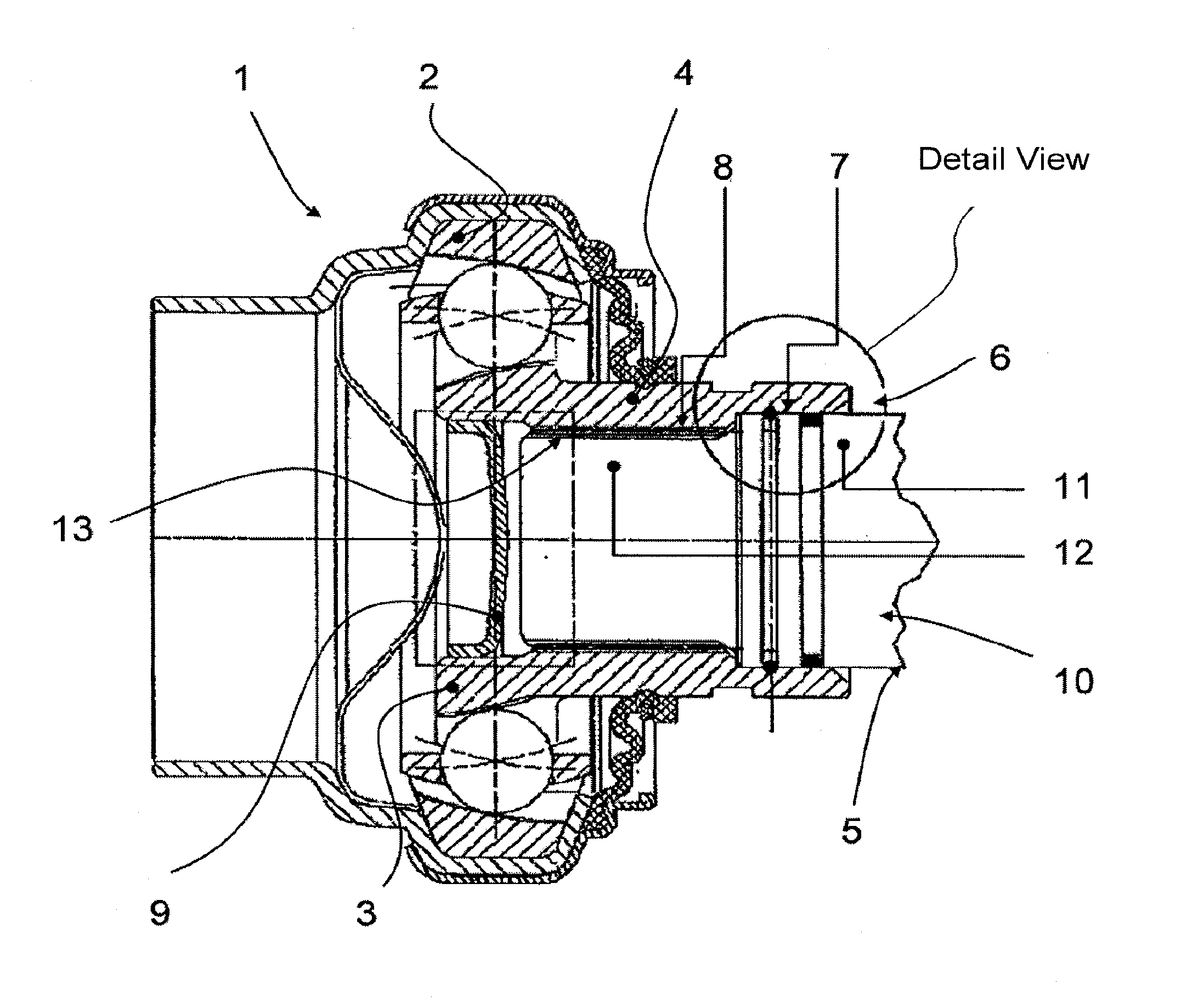 Connecting System and Constant Velocity Joint